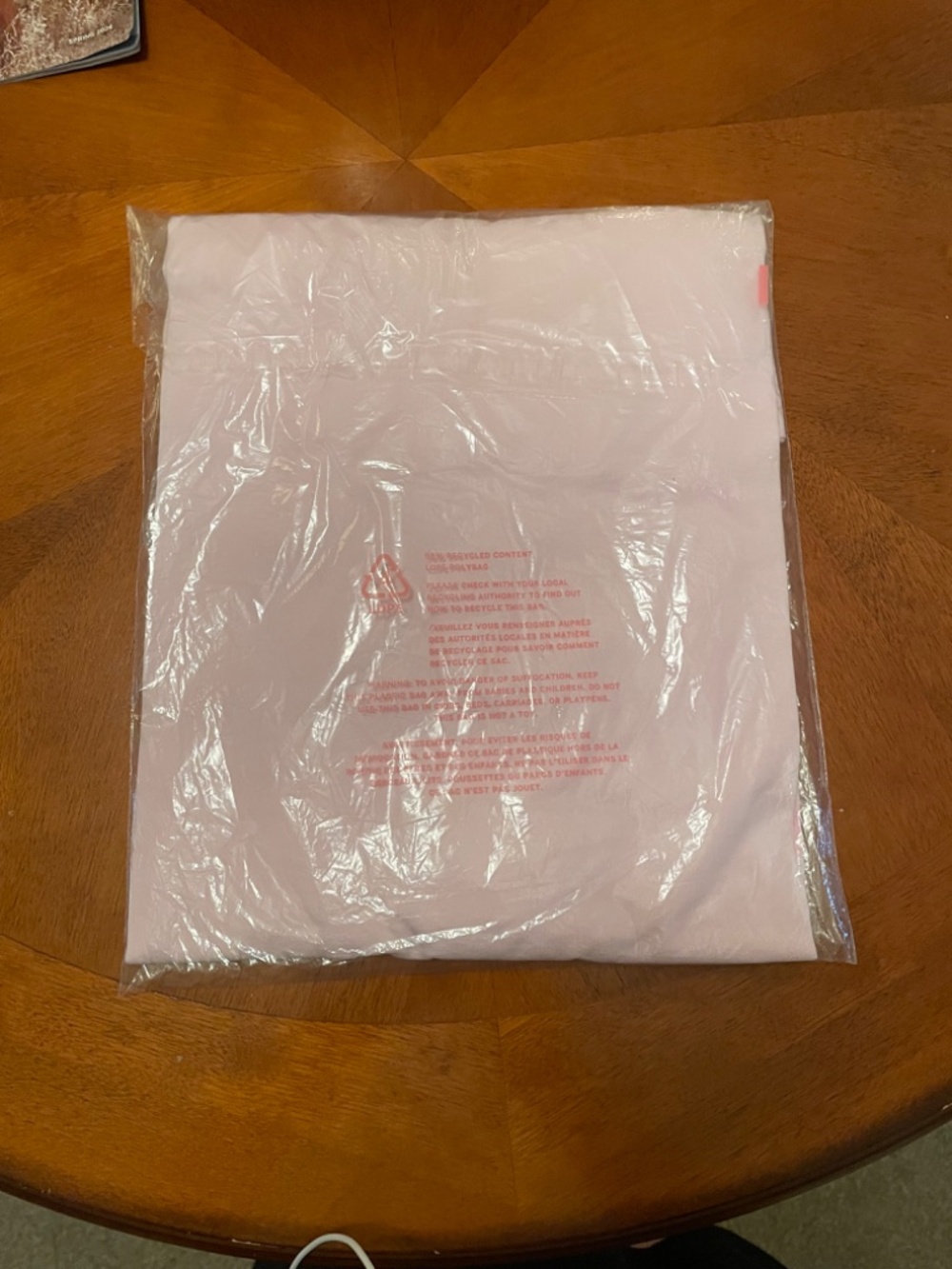 PINK Victoria's Secret Campus Cotton Tee Short Sleeves - Tulip Pink - NWT - Picture 6 of 6